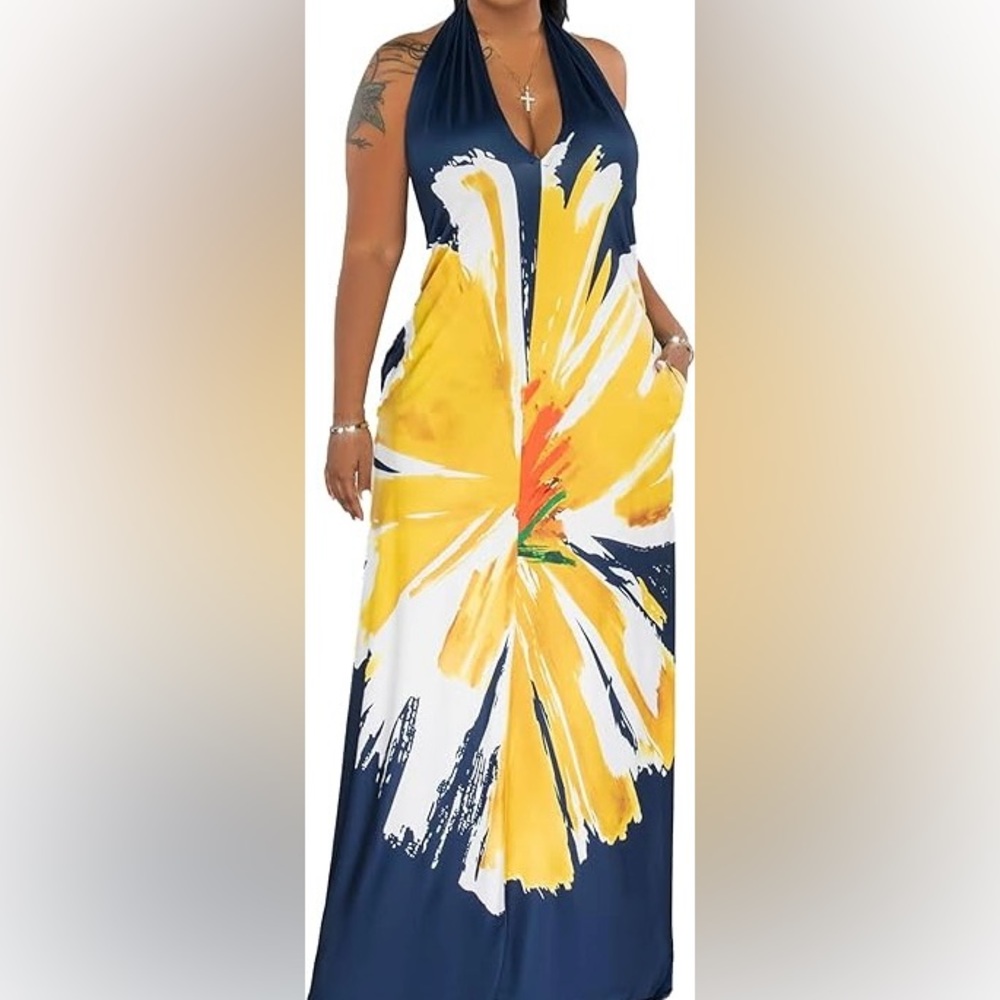NEW with tags long maxi summer dress